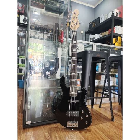 Jual Stinger Jazz Bass 5 Senar 5 String Black Shopee Indonesia