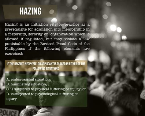 The Anti Hazing Law What You Need To Know