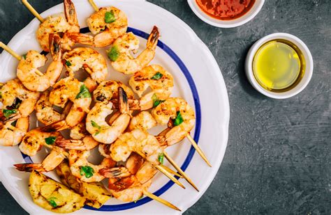 Brochettes de Crevettes au Citron et à lAil Un Délice Épicé pour les