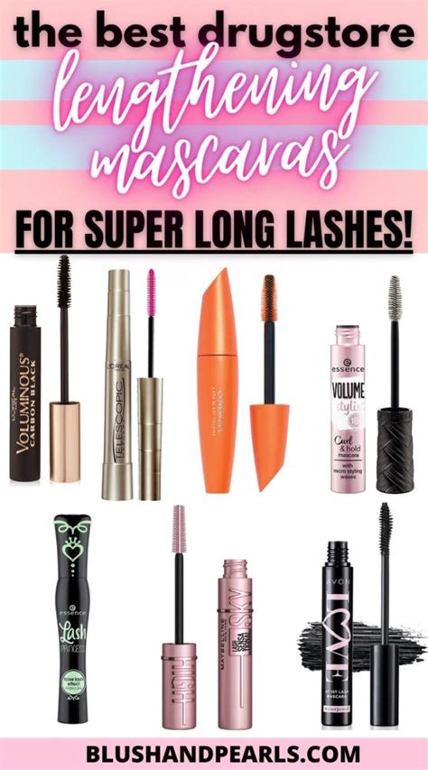 The Best Drugstore Lengthening Mascaras For Long Lashes