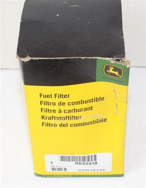 JOHN DEERE RE62418 FUEL FILTER EBay