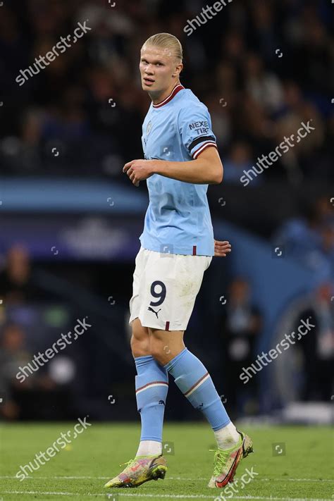 Erling Haaland Manchester City Editorial Stock Photo - Stock Image ...