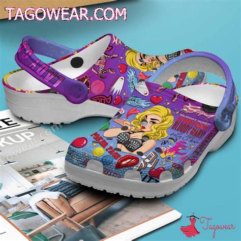 Lady Gaga Bloody Mary Crocs Clogs Shoes Tagowear