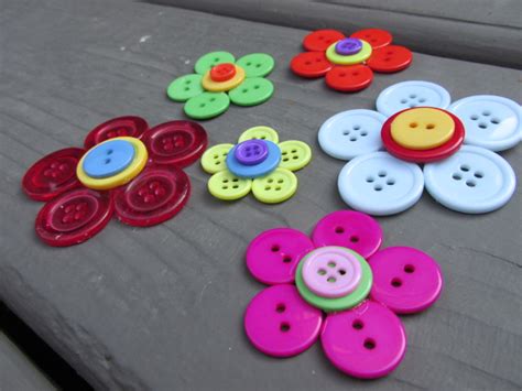 Craft Klatch ® Button Flowers Craft Tutorial