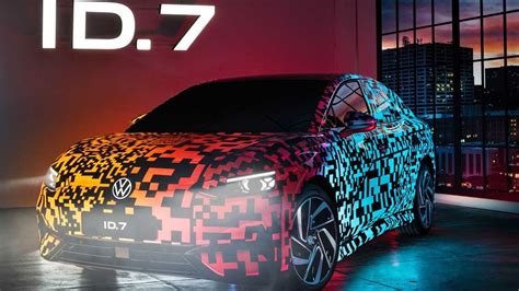 Volkswagen Id 7 Electric Sedan Debuts At Ces Promises Top Notch Technologies Ht Auto