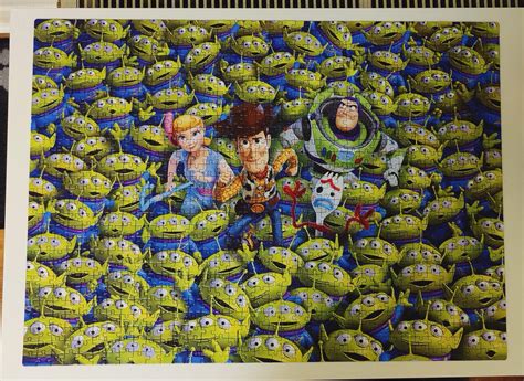 Clementoni - Toy Story 4 "Impossible Puzzle" (1000pcs) : r/Jigsawpuzzles