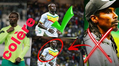 Xamoul Dara Col Re Noir De Sadio Mane Vers Alioune Ciss Du Jamais Vu