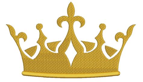 Crown Machine Embroidery Designs Instantly Download Etsy