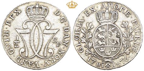 Numisbids Oslo Myntgalleri As Auction Lot Christian Vii