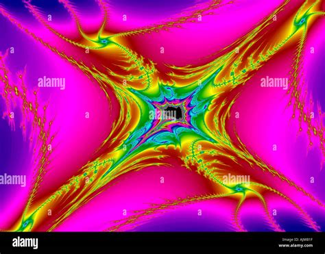 Representation Of Complex Mathematical Iteration Stock Photo Alamy