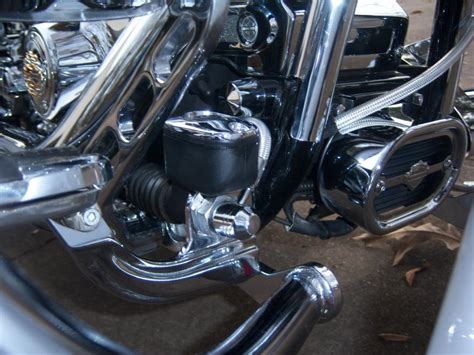 Installed My Rear Chrome Master Cylinder Today PIctures Harley