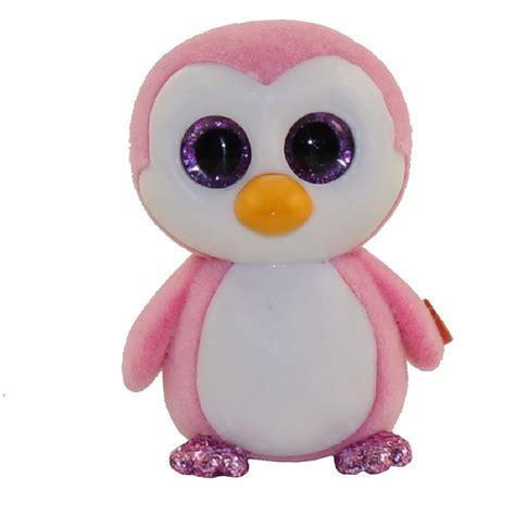 Ty Beanie Boos Mini Boo Figures Series 3 Glider The Pink Penguin 2 Inch