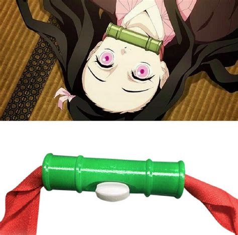 GK O Anime Demon Slayer Kimetsu No Yaiba Kamado Nezuko Bamboo Pipe Cos