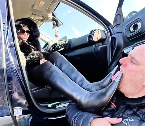 Worship And Licking The Boots In Public Amateur Porn Feat Mistressyammyboots By Faphouse