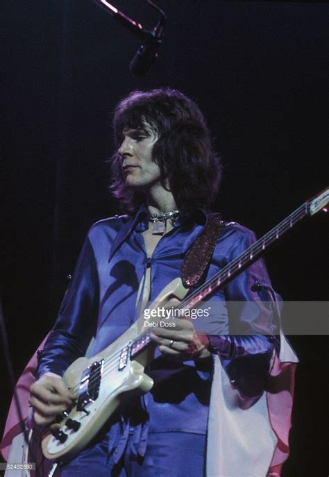 Bassist Chris Squire Of British Progressive Rock Group Yes On Stage At