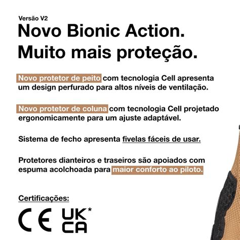 Compre Agora Jaqueta Colete Integral Alpinestars Bionic Action V2