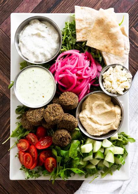 Easy Weeknight Falafel Platter | Worn Slap Out