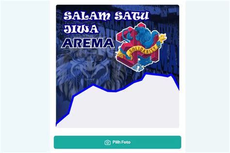 Twibbon HUT Arema 11 Agustus 2022 Pasang Bingkai Ulang Tahun Arema Ke