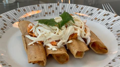 TACOS DORADOS DE ZANAHORIA Y QUESO DELICIOSOS PREPARADOS CON YouTube