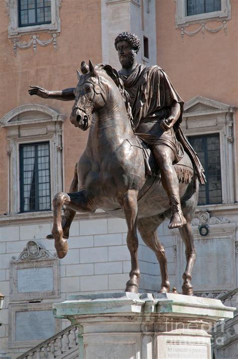 SCULPTURE EQUESTRIAN STATUE OF MARCUS AURELIUS 161 180 A D Bronze