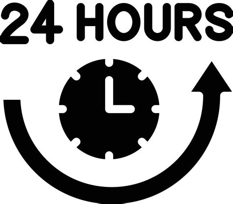 24 Hours Vector Icon 36562475 Vector Art At Vecteezy