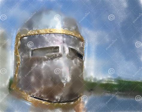 Medieval Iron Mask Of A European Knight Stock Image Image Of Face