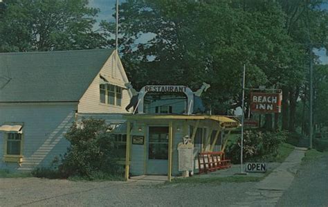 The Beach Inn Lincolnville Beach, ME Postcard