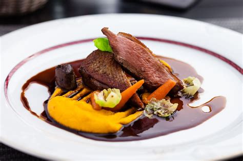 Duck With Port Sauce