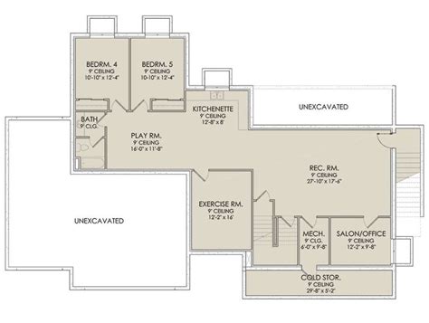 House Plan Modern Farmhouse Plan Square Feet