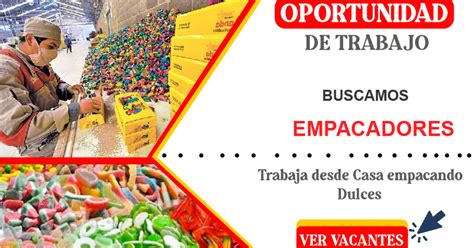 01 EMPACADORES OFERTA DE TRABAJO POSTULA YA Mas Zona De Trabajo