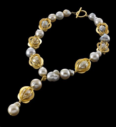 Baroque Pearls And Gold Plated Components With Images Artisan