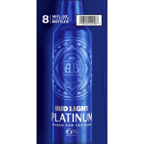 Bud Light® Platinum® Aluminum Bottles 8 Bottles 16 Fl Oz Qfc