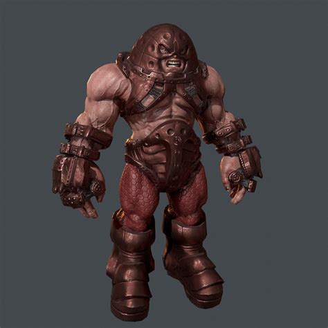 3d Model Juggernaut Vr Ar Low Poly Cgtrader