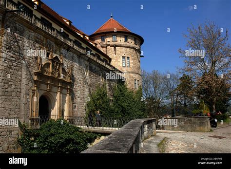 Schloss HohenTubingen castle Tubingen Baden Wurttemberg Germany Stock ...