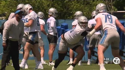 Lions Wrap Up First Week Of OTAs In Allen Park YouTube