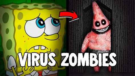 🎃 Creepypasta De Bob Esponja El Virus Zombies Youtube