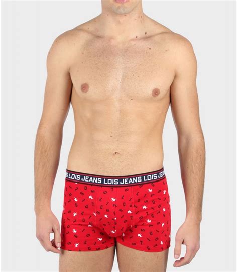 BOXER Y TAZA REGALO HOMBRE LOIS 48193 Colores Rojo Tallas G L