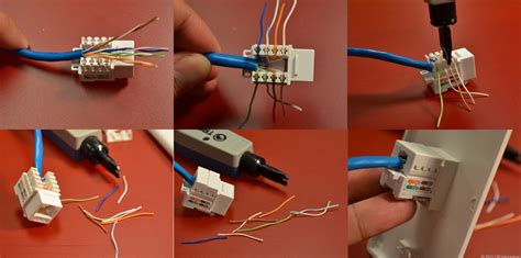 Cat6 Wall Jack Wiring