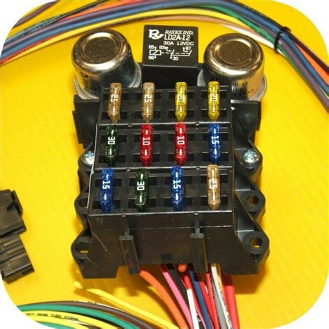 Full Wiring Harness Jeep Cj7 Cj5 Cj8 Cj6 Scrambler Willys Cj Fc Amc Fuse Block Ebay