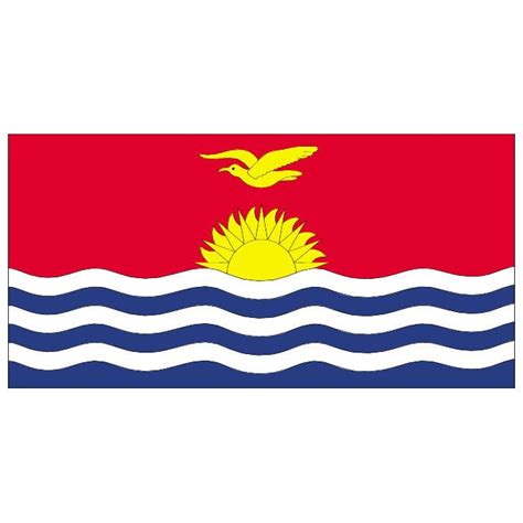 Kiribati Flag Royalty Free Stock Svg Vector