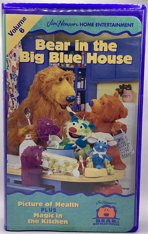 Bear In The Big Blue House Volume Vhs Grelly Usa