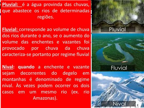 Hidrografia a água no Planeta Terra Estudo dos rios brasileiros e