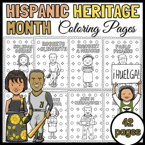 Hispanic heritage month coloring pages | Hispanic heritage month ...