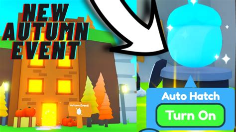 NEW AUTUMN EVENT SECRET 10X HUGE CHANCE EGG PET SIMULATOR X YouTube