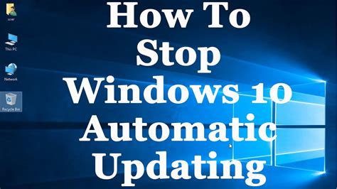 How To Disable Windows Forced Updates Different Methods