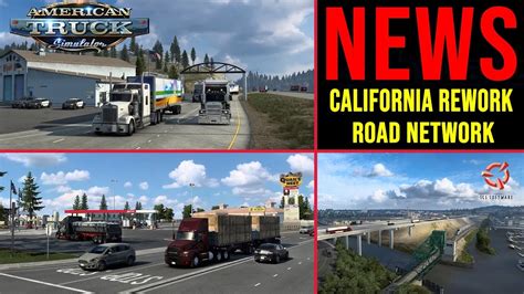 California Rework Road Network 1 For Ats By Scs Software