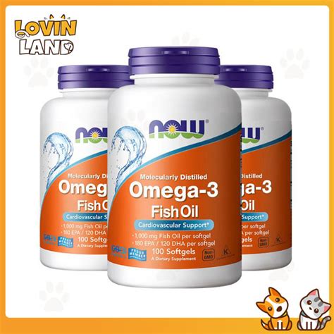 Now Foods Omega Mg Fish Oil Softgels Lazada Ph