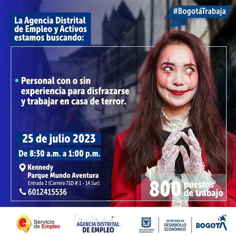 Ofertas de empleo para hoy martes 25 de julio de 2023 en Bogotá