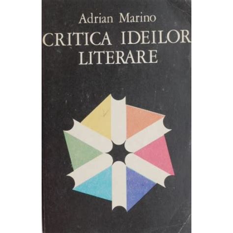 Critica Ideilor Literare Adrian Marino