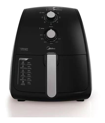 Fritadeira Air Fryer Midea Frp41 Liva 4 Litros 127v MercadoLivre